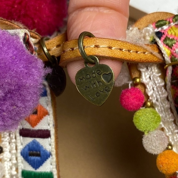 COCO PERLA Sandals multicolor Size EU 41 - Picture 5 of 5